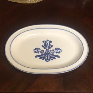 Pfaltzgraff Village Platter Blue and White